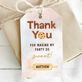 ワンスウィートクッキー最初の誕生日パーティー ギフトタグ
