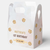 ワンスウィートクッキー最初の誕生日パーティー フェイバーボックス (オープン)