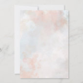 ワンスウィートクッキー最初の誕生日パーティー 招待状 (裏面)