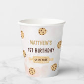 ワンスウィートクッキー最初の誕生日パーティー 紙コップ (正面)
