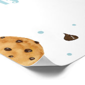 ワンスウィートクッキー誕生日へようこそ ポスター (角)