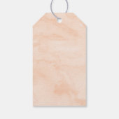 ワンスウィートピーチ誕生日サンキューユー ギフトタグ (裏面)