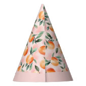 ワンスウィートピーチ1st誕生日 パーティーハット (裏面)