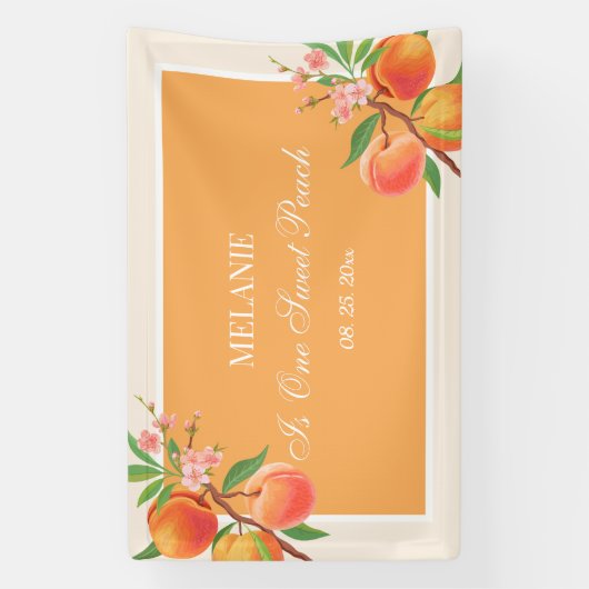 ワンスウィートピーチ1st誕生日 横断幕 (縦)