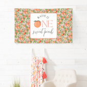 ワンスウィートピーチ1st誕生日 横断幕 (インサイチュ)