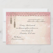 ワンスオンザタイムシャンパンブランチブライダルシャワー 招待状 (裏面)