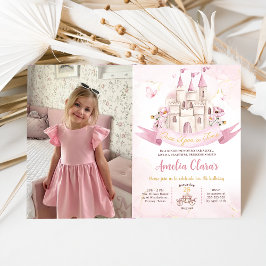 ワンスオンタイムプリンセスフェアユタリーキャッスル誕生日 招待状
