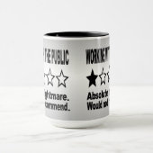 ワンスターのレビュー マグカップ (中央)