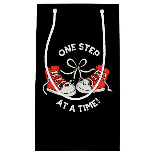 ワンステップでスニーカーおもしろいプンダークBg スモールペーパーバッグ (正面)