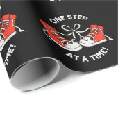 ワンステップでスニーカーおもしろいプンダークBg ラッピングペーパー (ロールコーナー)