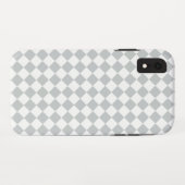 ワンステップダイヤモンドでカラーを市松模様に選択 Case-Mate iPhoneケース (裏面(横))