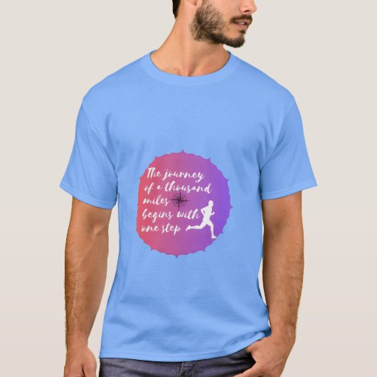 ワンステップデザインの友達 Tシャツ (正面)