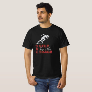 ワンステップ ワントラック ポジティブに Tシャツ