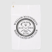 ワンストローク クラシック パーソナライズ ゴルフタオル (正面)