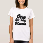 ワンスプキーなママハロウィーン1歳のパーティー Tシャツ (正面)