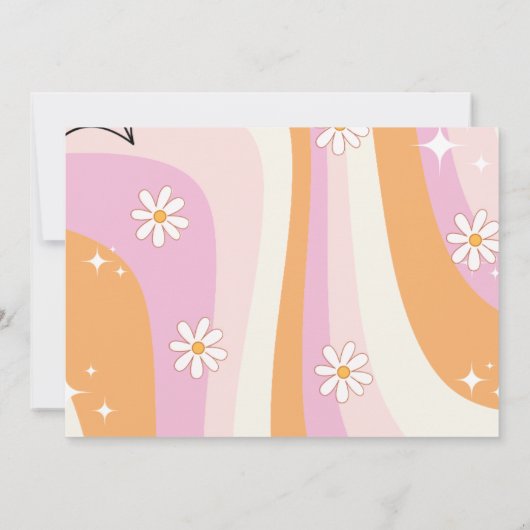 ワンスプキーBoo-y幽霊ハロウィーンのグルーブ誕生日I 招待状 (裏面)