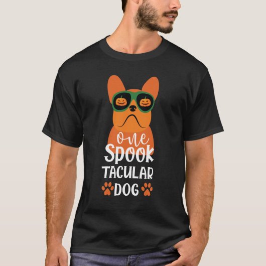 ワンスプックおもしろい犬引用文,ハロウィーンギフト Tシャツ (正面)