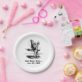 ワンスモールステップアポロ11ムーンランディング ペーパープレート (パーティー)