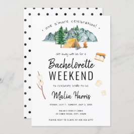 ワンズモアお祝いキャンプバチェロレッテ 招待状