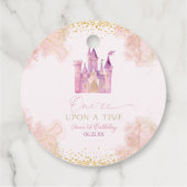 ワンセオンアオンアタイムスプリンセス第1誕生日パーティー フェイバータグ (裏面)