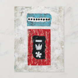 ワンタイムインセビリア葉書 – 抽象芸術アート ポストカード