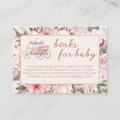 ワンタイムピンクプリンセスのベビー本 エンクロージャーカード (正面)