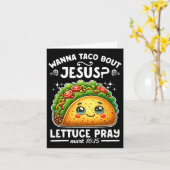 ワンタコBout Jesus 祈 Lettuce Cinco De Mayo C カード (黄色い花)