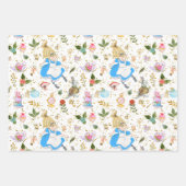 ワンダお洒落ランドパーティーのアリスの冒険 ラッピングペーパーシート (正面3)