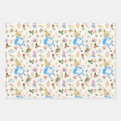 ワンダお洒落ランドパーティーのアリスの冒険 ラッピングペーパーシート (正面)