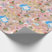 ワンダお洒落ランドパーティーのアリスの冒険 ラッピングペーパー (角)