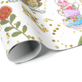 ワンダお洒落ランド・グリッツのアリスの冒険 ラッピングペーパー (ロールコーナー)