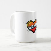 ワンダを愛して コーヒーマグカップ (正面左)