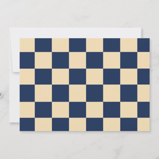 ワンダクールードレトロ少年1st誕生日パーティー写真 サンキューカード (裏面)