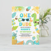 ワンダクールード熱帯夏の最初の誕生日パーティー 招待状 (スタンド正面)