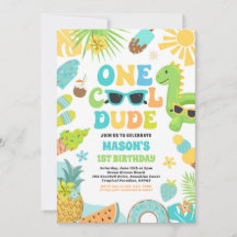 ワンダクールード熱帯夏の最初の誕生日パーティー