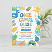 ワンダクールード熱帯夏の最初の誕生日パーティー 招待状 (スタンド正面)