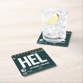 ワンダタグ紙コースター スクエアペーパーコースター (インサイチュ)