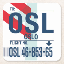 ワンダタグ紙コースター スクエアペーパーコースター