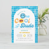 ワンダデクールサマープールパーティー1st誕生日 招待状 (スタンド正面)