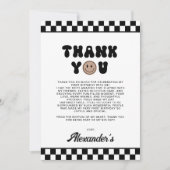 ワンダデクールファースト誕生日サンキューカード シーズンカード (正面)