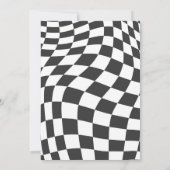 ワンダデクールボーイ春バニー1歳の誕生日パーティー 招待状 (裏面)