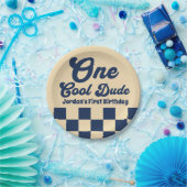 ワンダデクールボーイ1st誕生日パーティー ペーパープレート (パーティー)