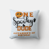 ワンダデ不気味バスケットボールボーイズ素晴らしい子供の誕生日 クッション (正面)