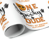 ワンダデ不気味バスケットボールボーイズ素晴らしい子供の誕生日 ラッピングペーパー (ロールコーナー)