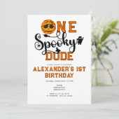 ワンダデ不気味バスケットボールボーイズ素晴らしい子供の誕生日 招待状 (スタンド正面)