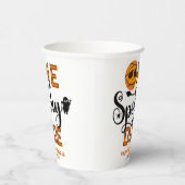 ワンダデ不気味バスケットボールボーイズ素晴らしい子供の誕生日 紙コップ (右)