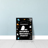 ワンダデ不気味ファースト誕生日ウェルカムサイン ポスター