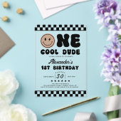 ワンダドクールファースト誕生日アクリル招待状 アクリル招待状 (インサイチュ (ウェディング))