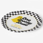 ワンダドグ不気味ロヴィハロウィンファースト誕生日 ペーパープレート (アングル)