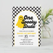 ワンダドグ不気味ロヴィハロウィンファースト誕生日 招待状 (スタンド正面)